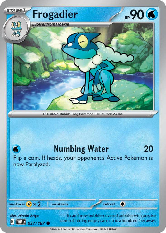 Frogadier 57/167 Reverse Common - MissingNo.
