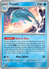 Palafin 60/167 Cosmos Holo Palafin ex Box Exclusive