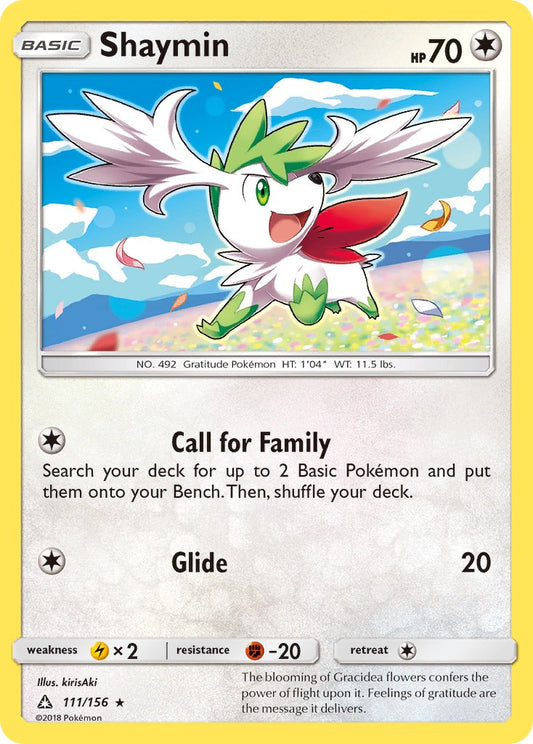 Shaymin 111/156 Reverse Rare - MissingNo.