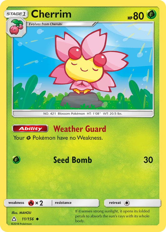 Cherrim 11/156 Reverse Uncommon - MissingNo.