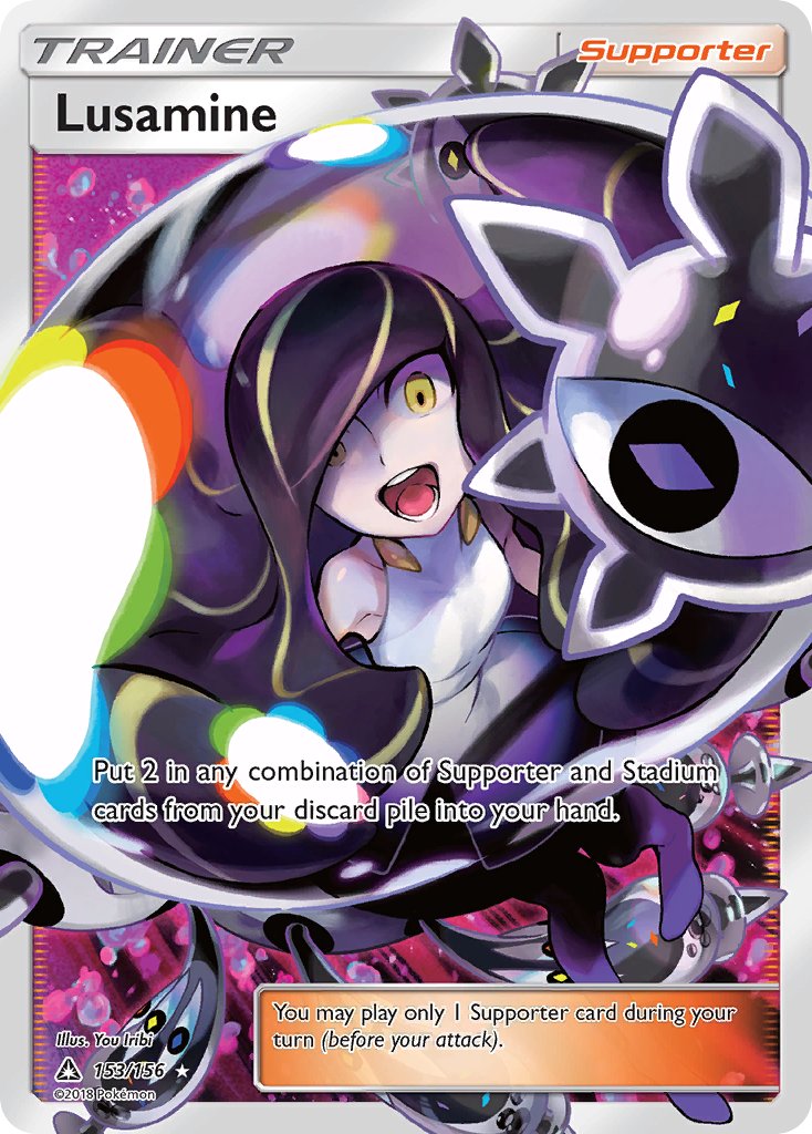 Lusamine 153/156 Holo Ultra Rare - MissingNo.