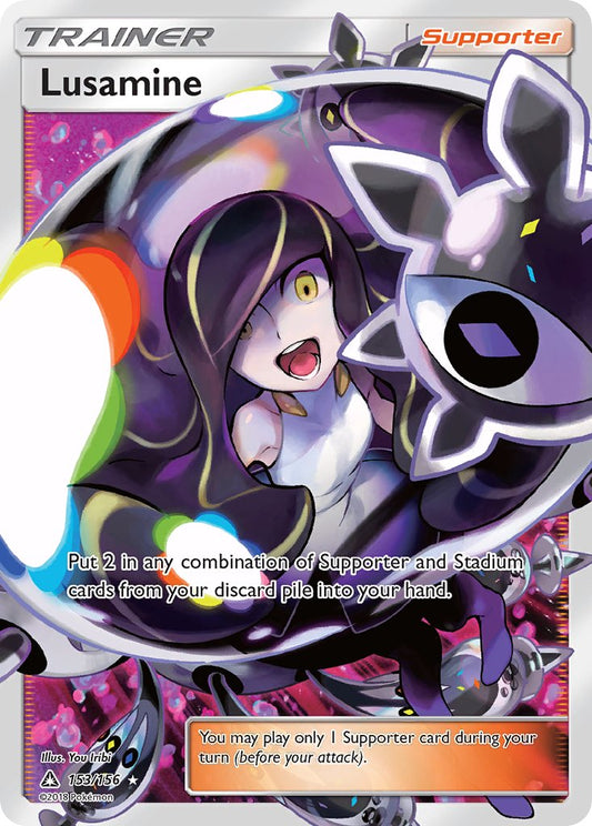 Lusamine 153/156 Holo Ultra Rare - MissingNo.
