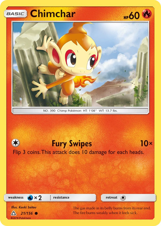 Chimchar 21/156 Reverse Common - MissingNo.