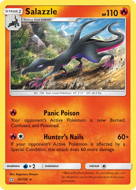 Salazzle 26/156 Reverse Rare - MissingNo.