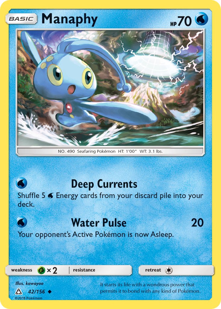 Manaphy 42/156 Uncommon - MissingNo.