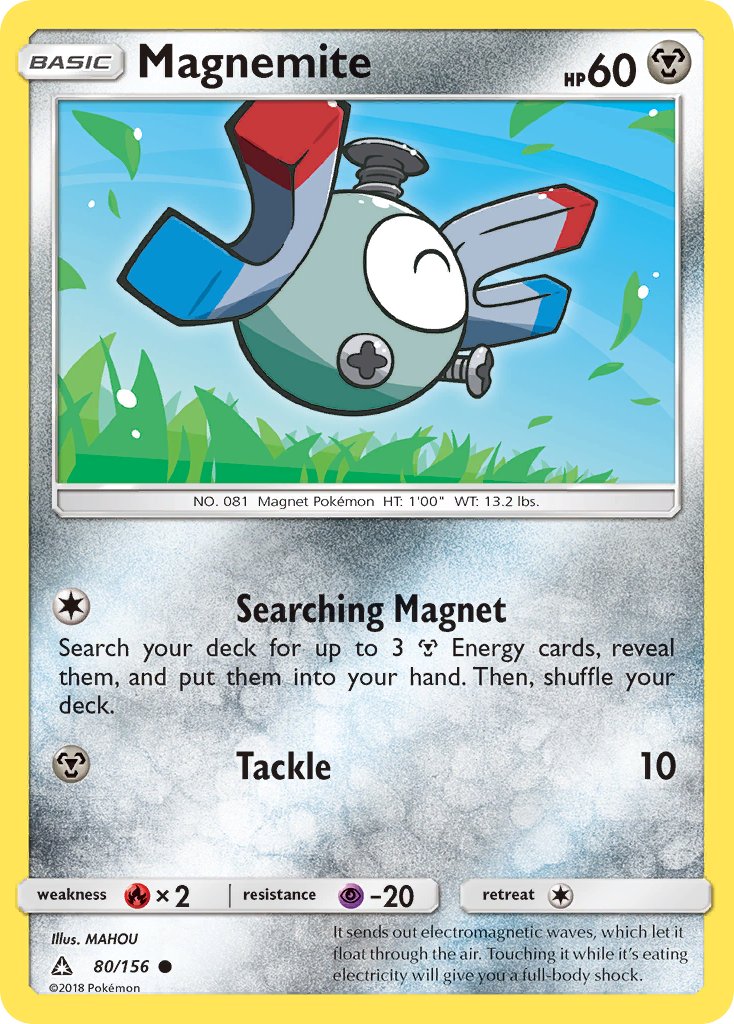Magnemite 80/156 Reverse Common - MissingNo.