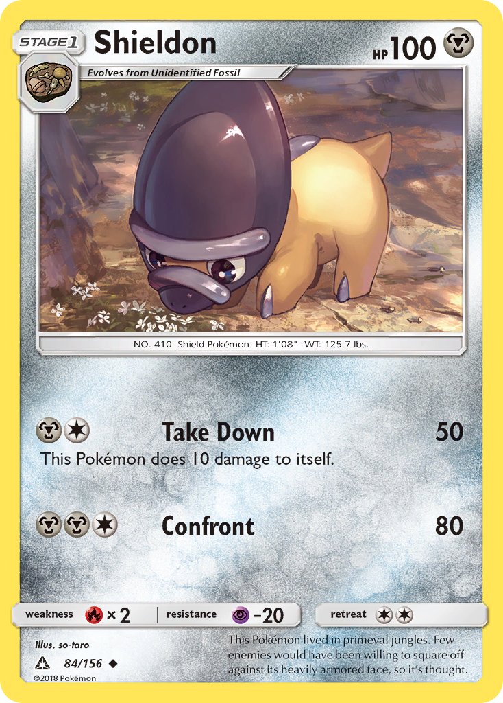 Shieldon 84/156 Reverse Uncommon - MissingNo.
