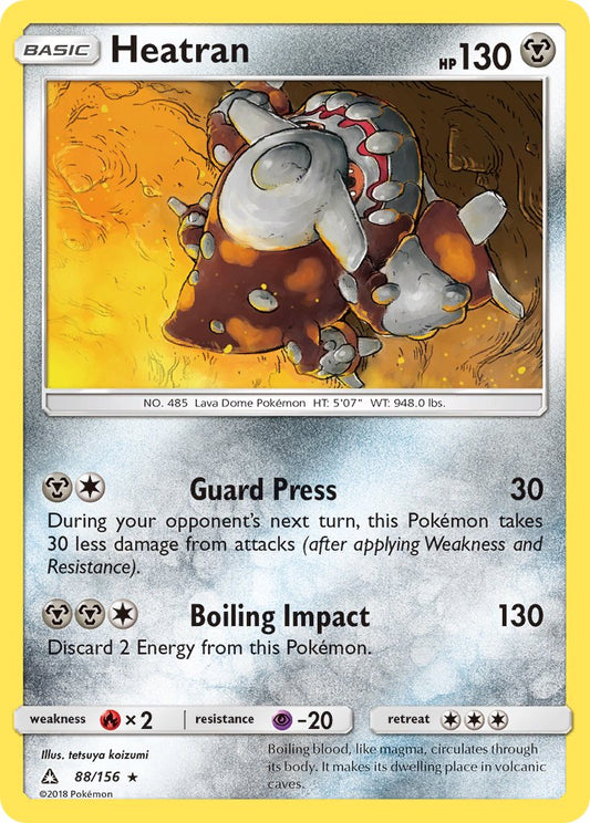 Heatran 88/156 Cosmos Holo GameStop/EB Games Exclusive - MissingNo.