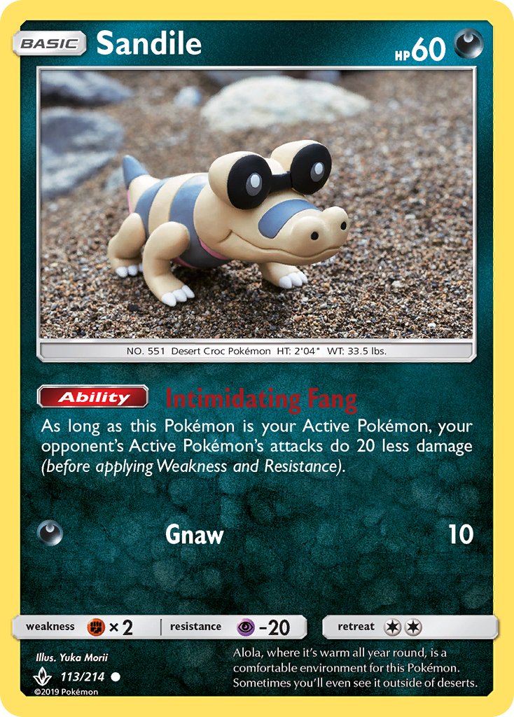 Sandile 113/214 Common - MissingNo.