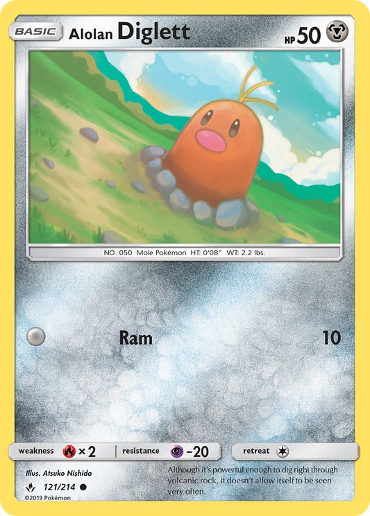 Alolan Diglett 121/214 Reverse Common