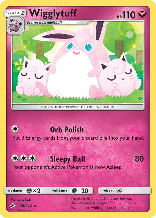 Wigglytuff 135/214 Reverse Rare