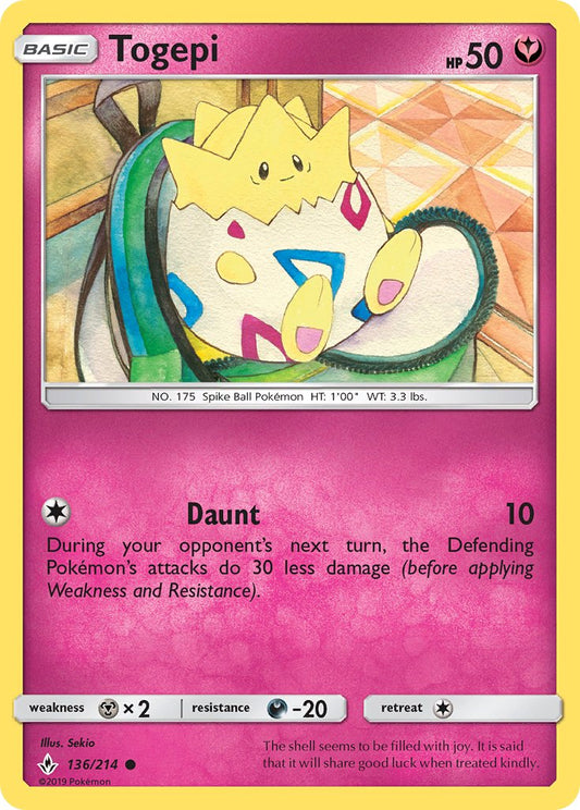 Togepi 136/214 Common