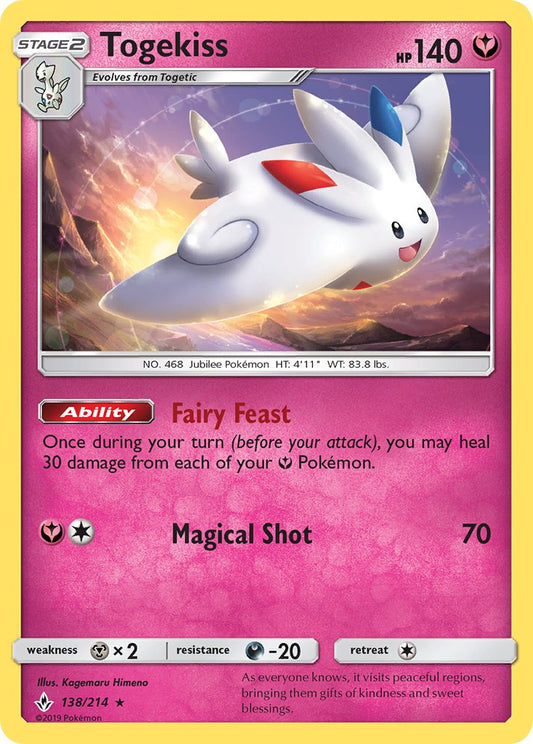Togekiss 138/214 Reverse Rare