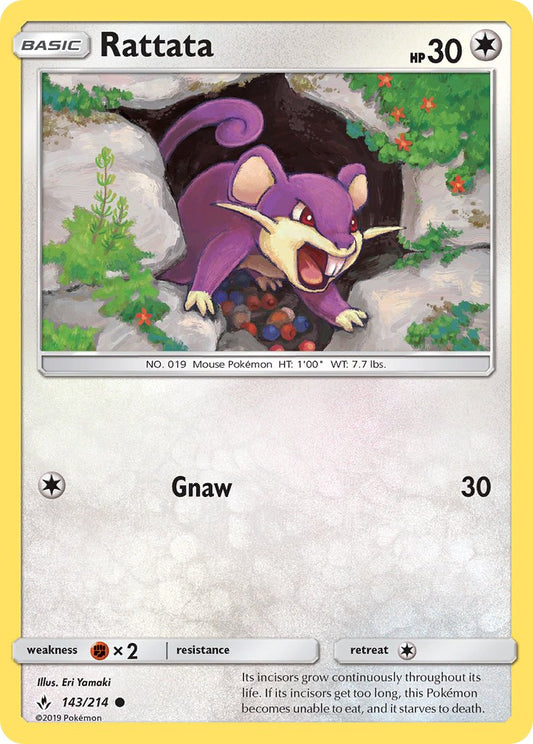 Rattata 143/214 Reverse Common