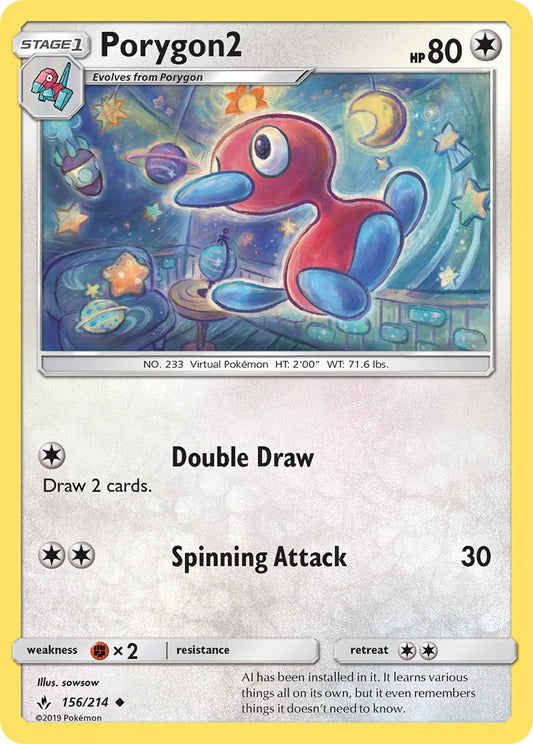 Porygon2 156/214 Reverse Uncommon