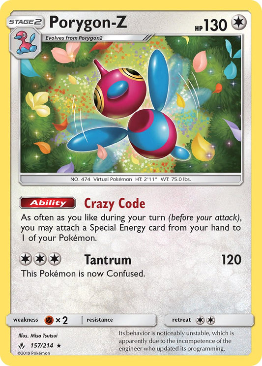 Porygon-Z 157/214 Reverse Rare