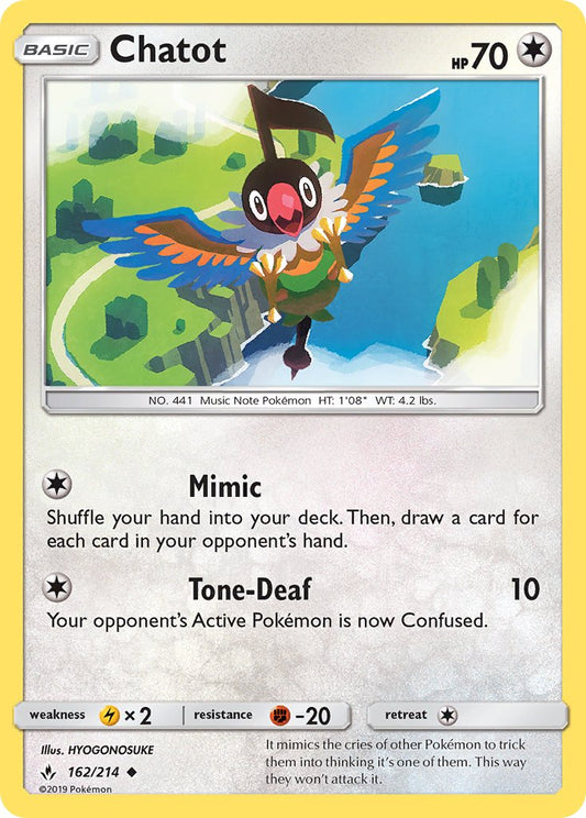 Chatot 162/214 Uncommon