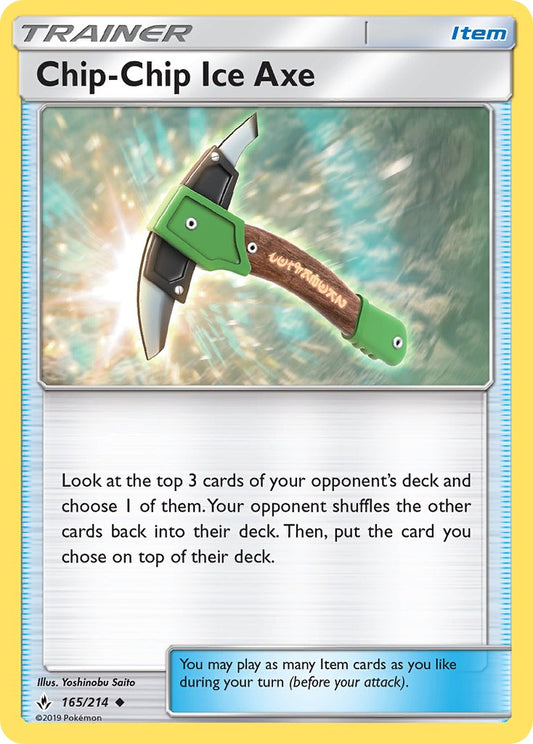 Chip-Chip Ice Axe 165/214 Reverse Uncommon