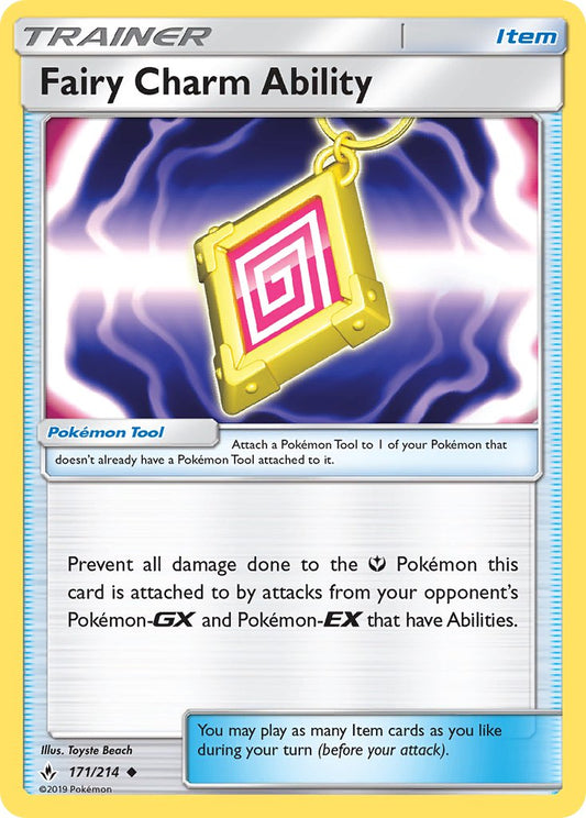 Fairy Charm Ability 171/214 Reverse Uncommon