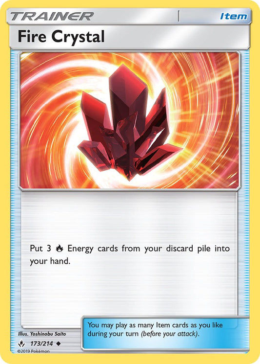 Fire Crystal 173/214 Reverse Uncommon
