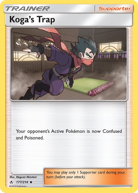 Koga's Trap 177/214 Reverse Uncommon