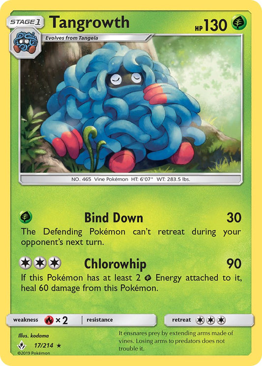 Tangrowth 17/214 Reverse Rare