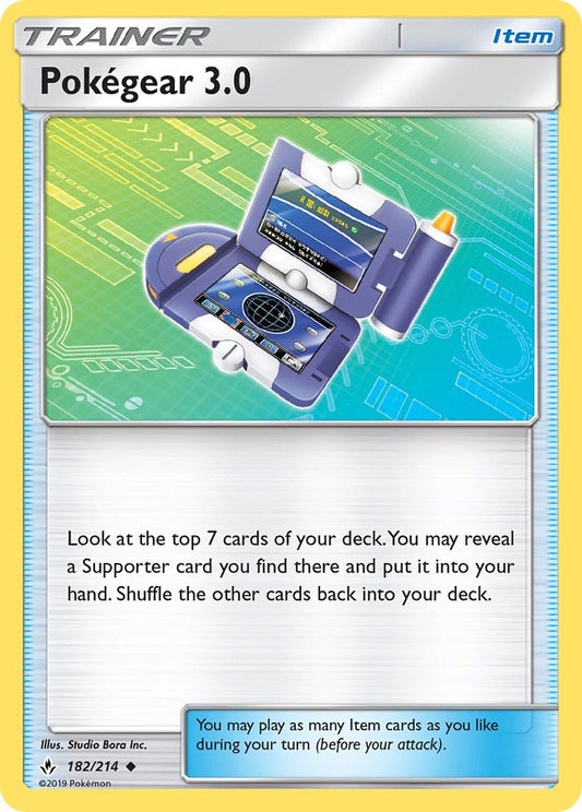 Pokégear 3.0 182/214 Uncommon