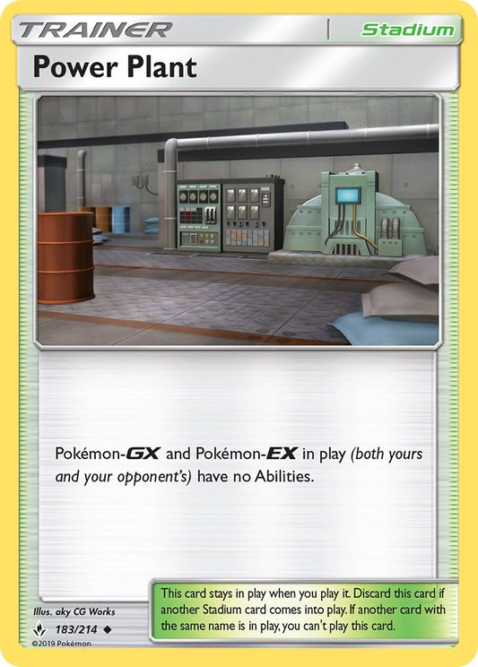 Power Plant 183/214 Reverse Uncommon