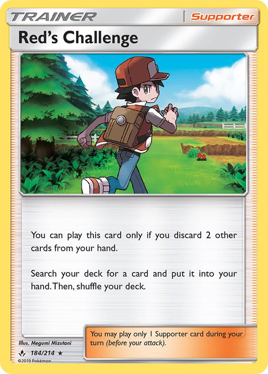 Red's Challenge 184/214 Reverse Uncommon