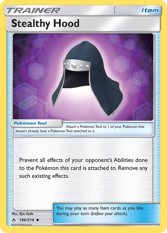 Stealthy Hood 186/214 Reverse Uncommon