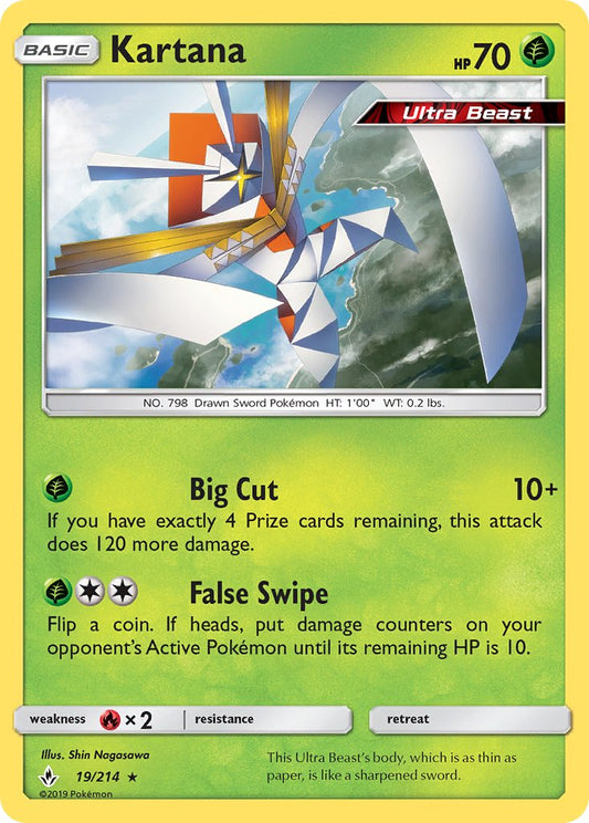 Kartana 19/214 Reverse Rare