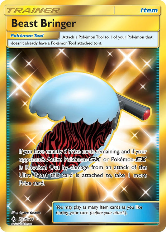 Beast Bringer 229/214 Gold Secret Rare