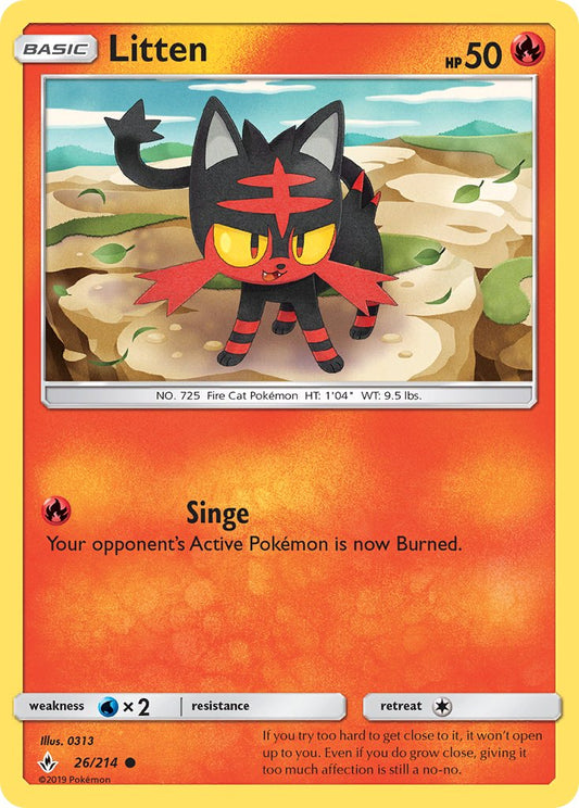 Litten 26/214 Reverse Common