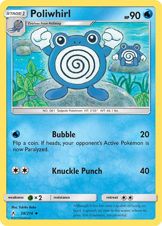Poliwhirl 38/214 Reverse Uncommon