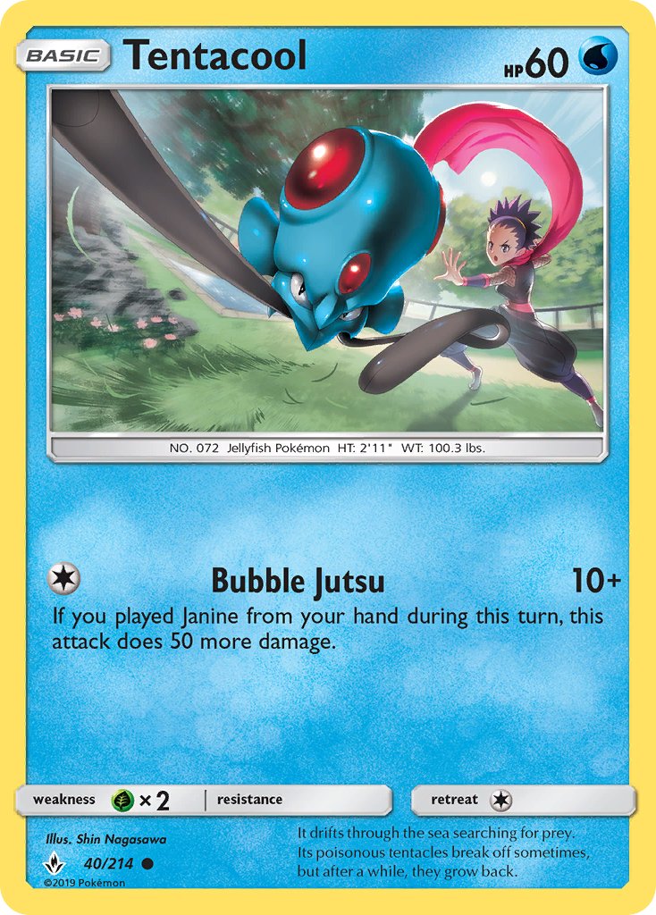 Tentacool 40/214 Common