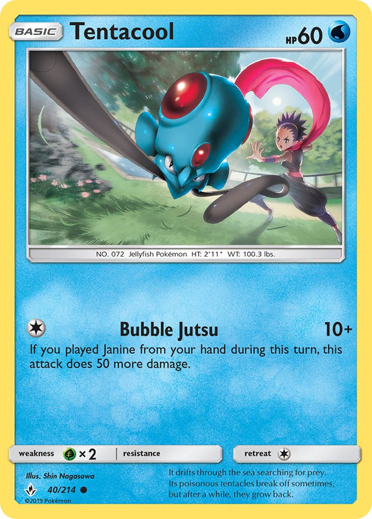 Tentacool 40/214 Reverse Common