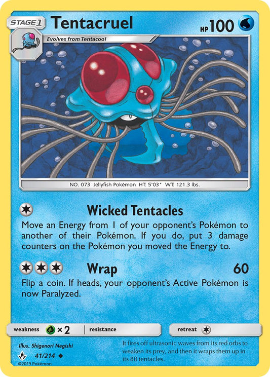 Tentacruel 41/214 Reverse Uncommon