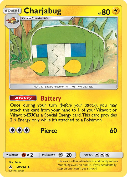 Charjabug 58/214 Reverse Uncommon