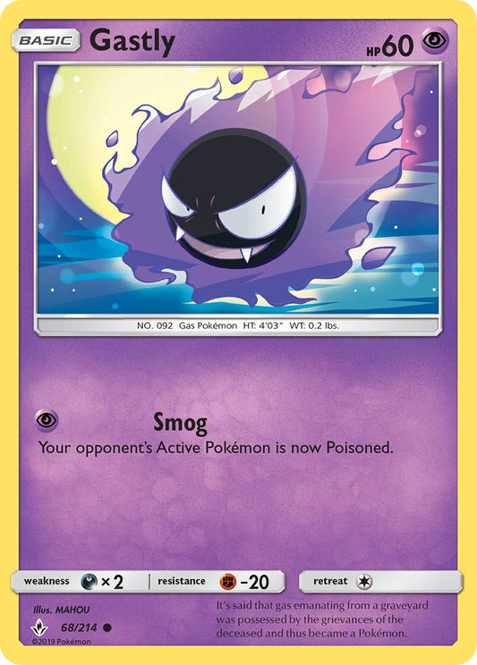Gastly 68/214 Reverse Common