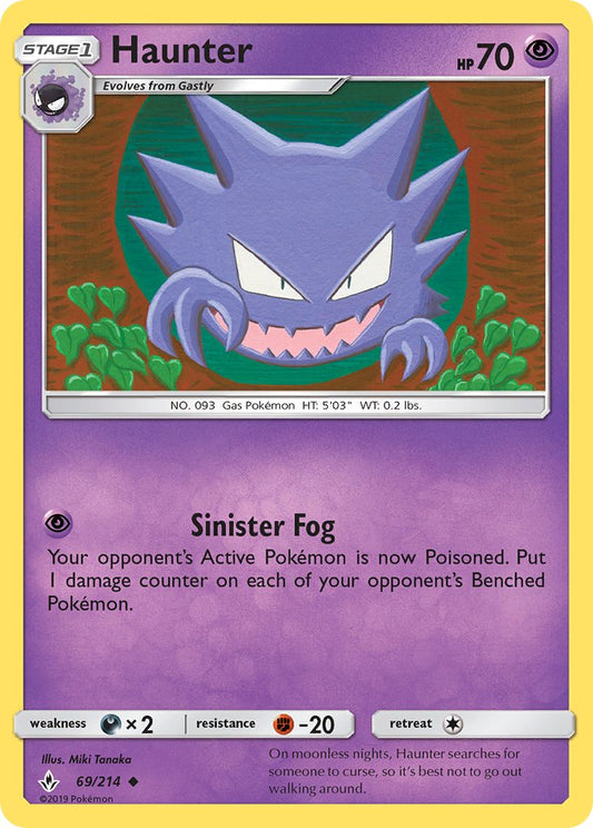Haunter 69/214 Reverse Uncommon