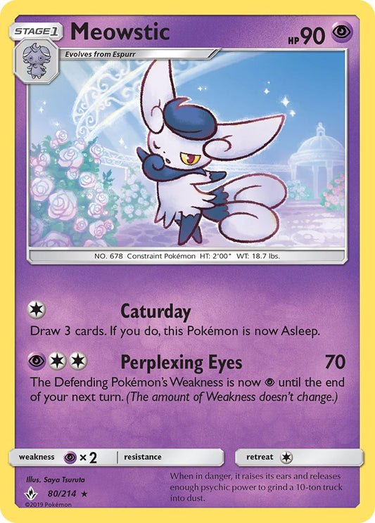 Meowstic 80/214 Reverse Rare
