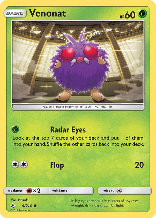Venonat 9/214 Common