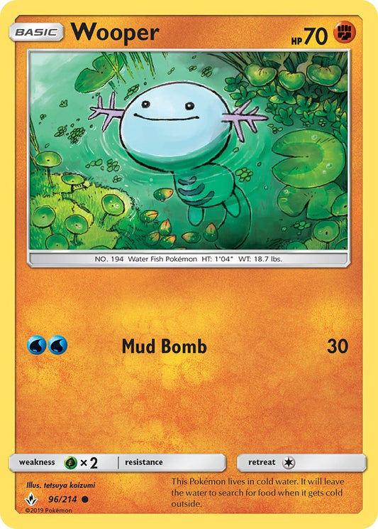 Wooper 96/214 Reverse Common