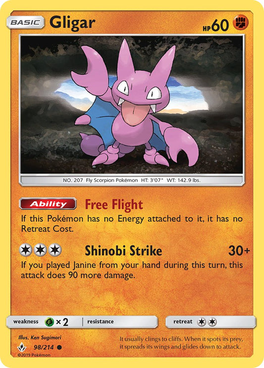 Gligar 98/214 Reverse Common