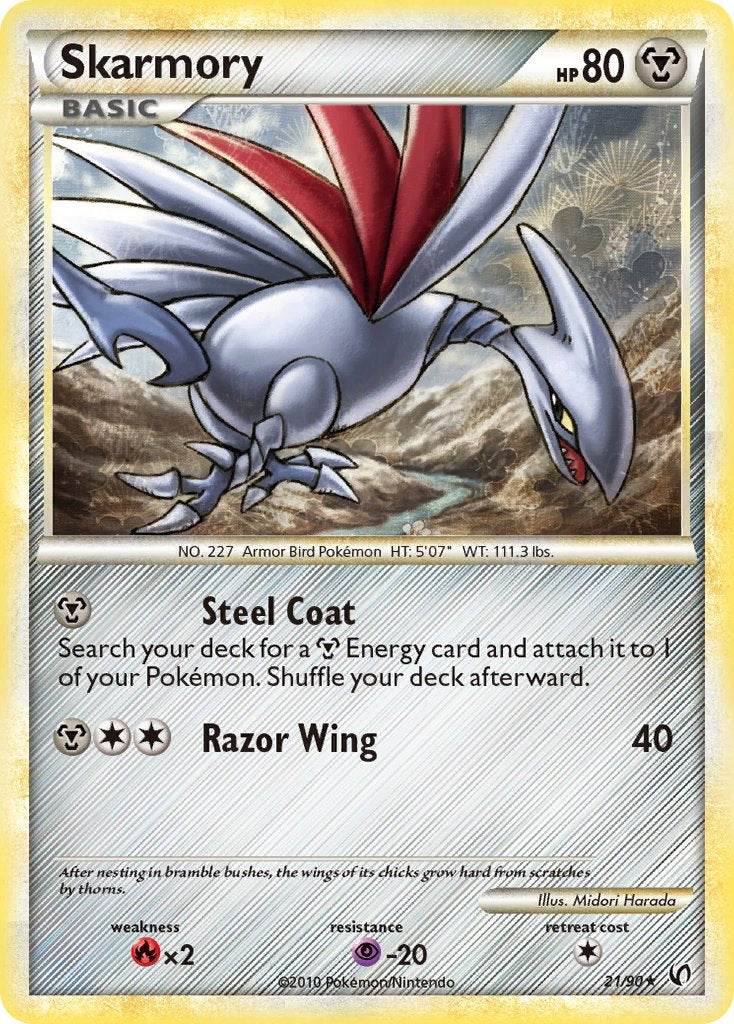 Skarmory 21/90 Non-Holo Rare - MissingNo.