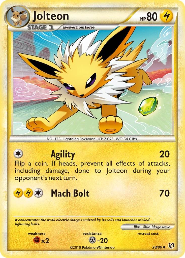 Jolteon 28/90 Uncommon - MissingNo.