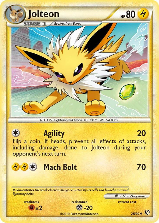 Jolteon 28/90 Uncommon - MissingNo.
