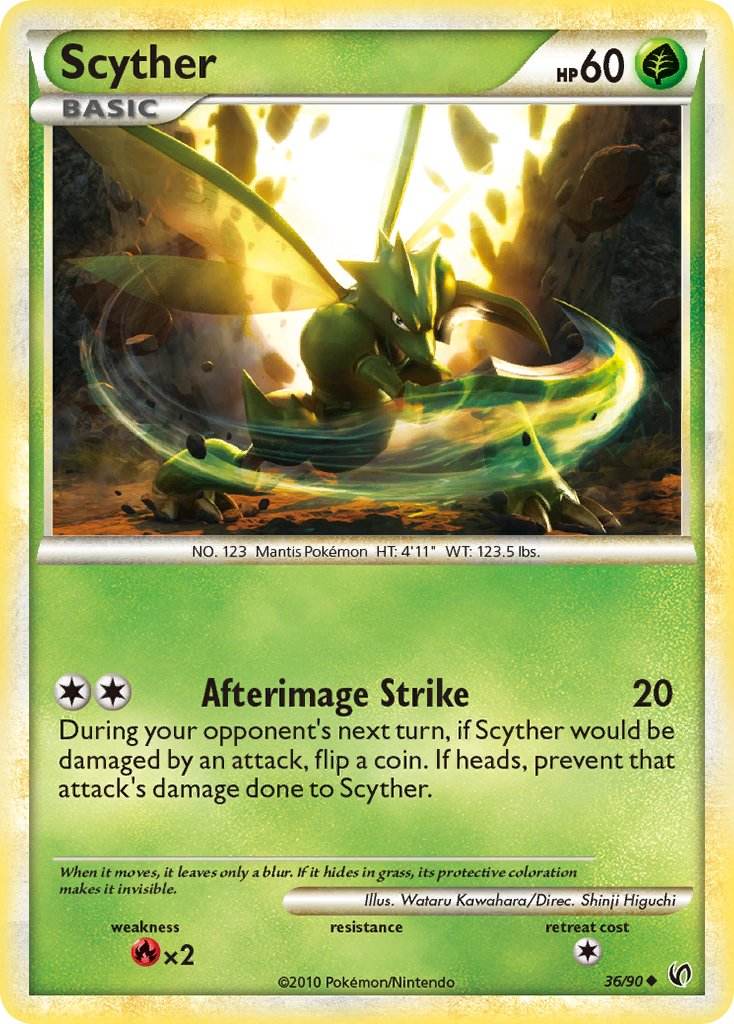 Scyther 36/90 Uncommon - MissingNo.