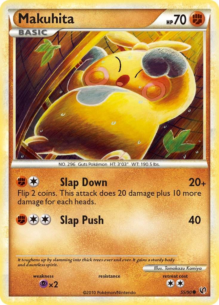 Makuhita 55/90 Reverse Common - MissingNo.