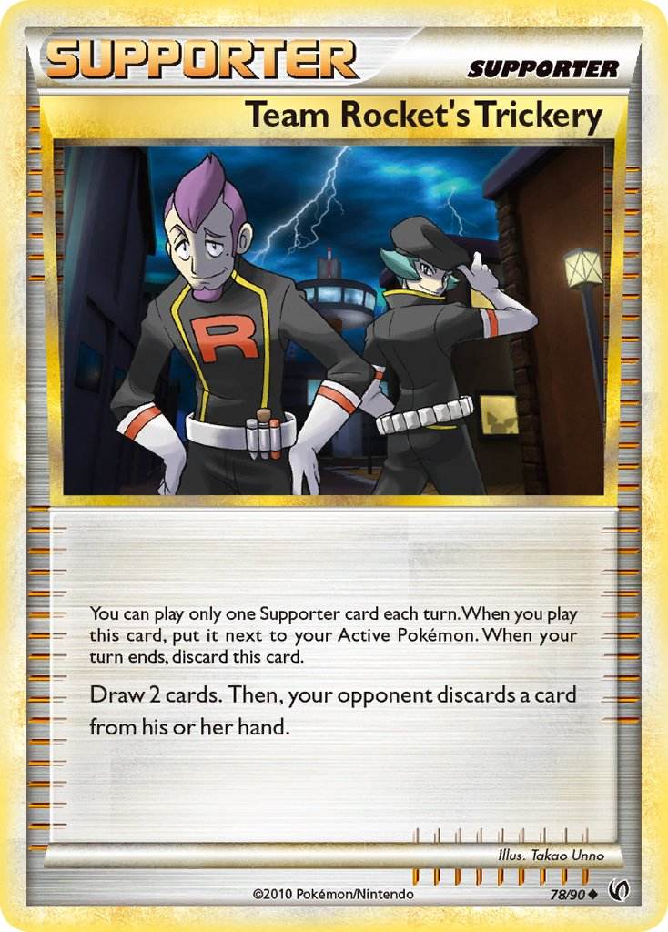 Team Rocket's Trickery 78/90 Reverse Uncommon - MissingNo.